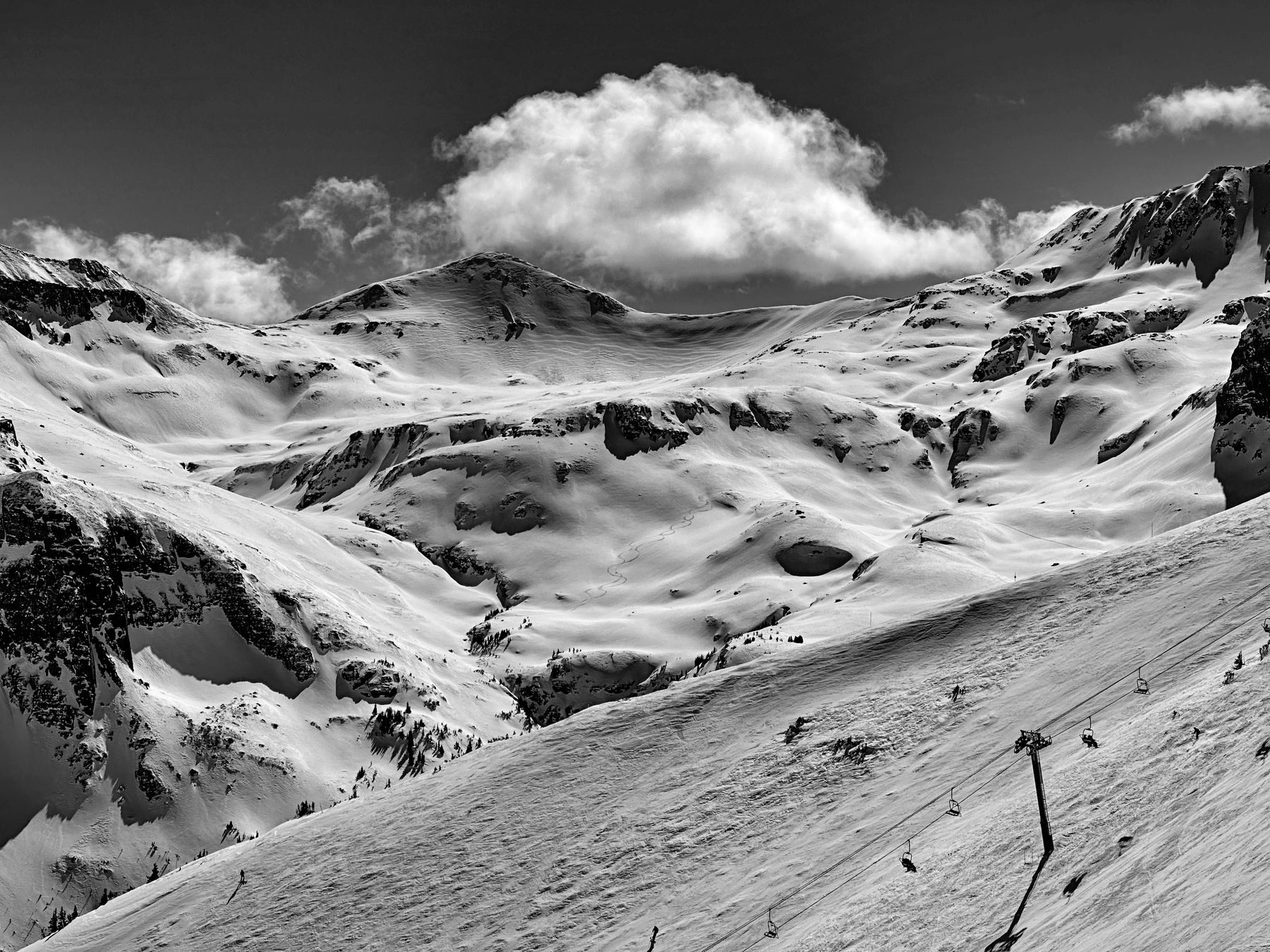 Revelation Bowl in Black and White